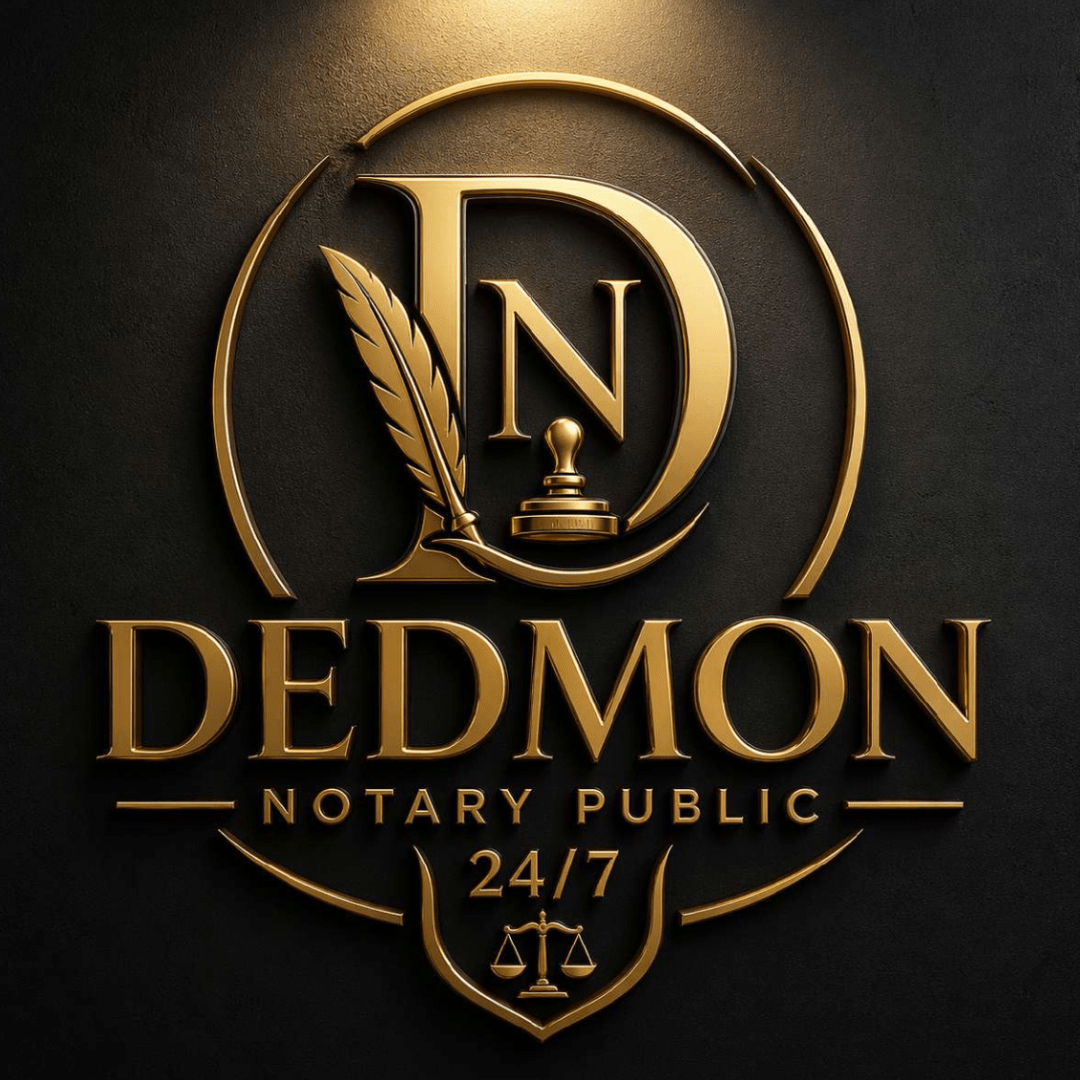 Dedmon Notary Public 24/7